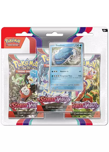 Pokémon Scarlet & Violet Base Set - 3 Pack Blister