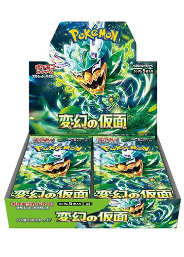 Pokémon Mask of Change sv6 Sealed Japanese Booster Box