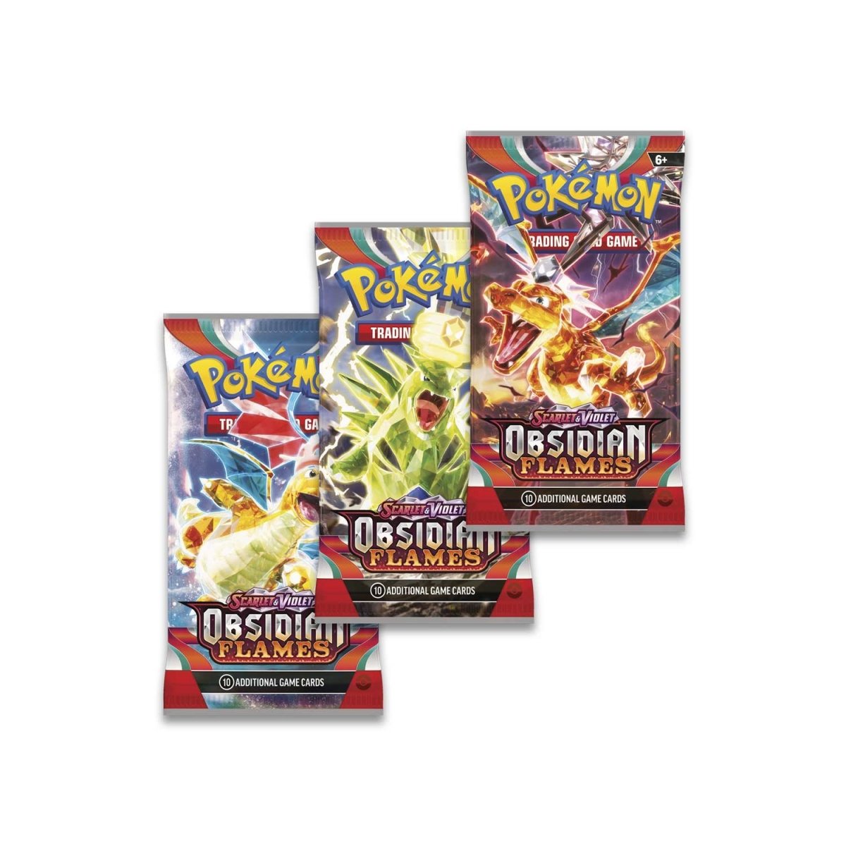 Pokémon Scarlet & Violet Obsidian Flames - 3 Pack Blister