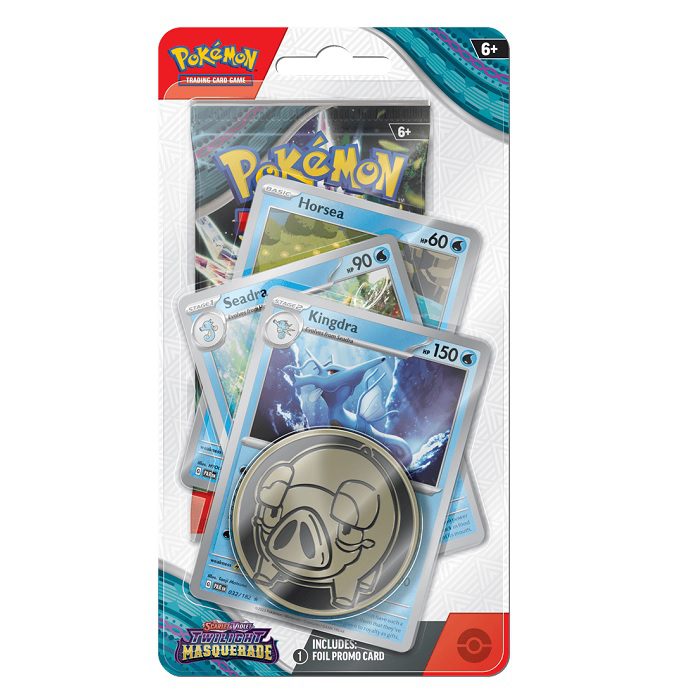 Pokémon Scarlet & Violet Twilight Masquerade - Kingdra 1 Pack Blister