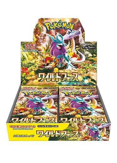Pokémon Wild Force sv5K Sealed Japanese Booster Box