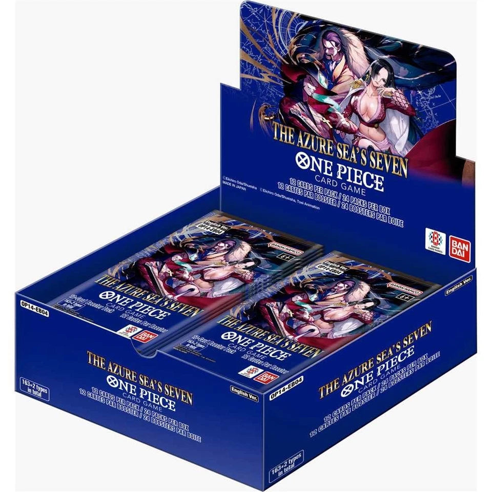 One Piece TCG The Azure Sea's Seven OP-14 Booster Box ENGLISH