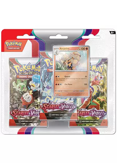 Pokémon Scarlet & Violet Base Set - 3 Pack Blister