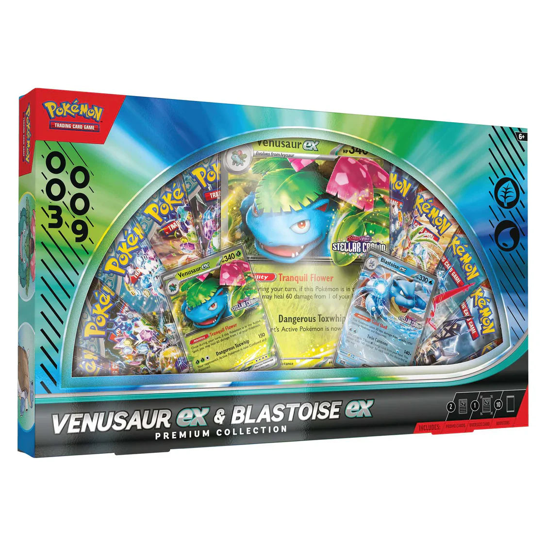Pokémon Venusaur/Blastoise ex Premium Collection