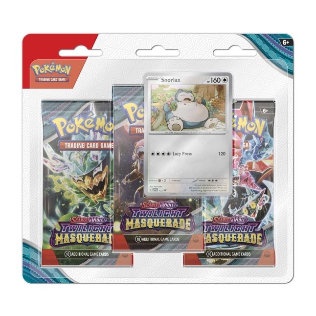Pokémon Scarlet & Violet Twilight Masquerade - 3 Pack Blister