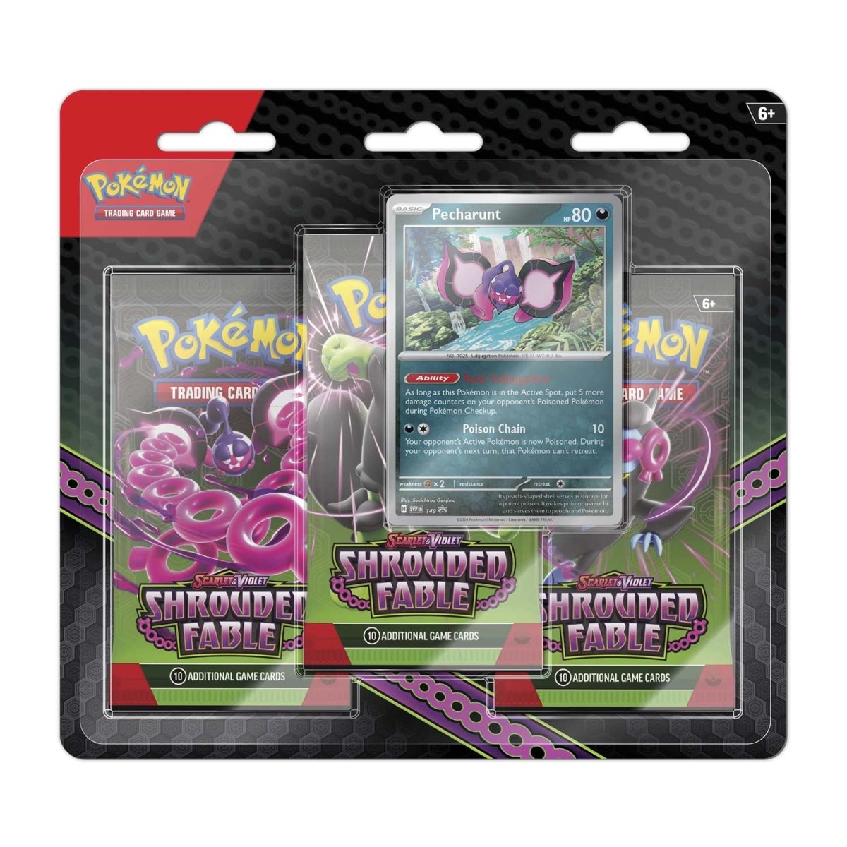 Pokémon Scarlet & Violet Shrouded Fable - 3 Pack Blister