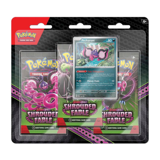 Pokémon Scarlet & Violet Shrouded Fable - 3 Pack Blister
