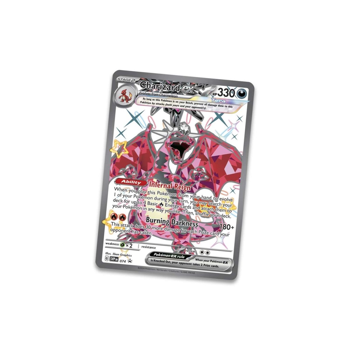 Pokémon Paldean Fates Tin (Shiny Charizard ex)