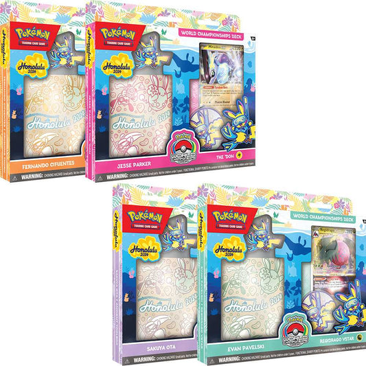 Pokémon World Champions Decks - Set of 4