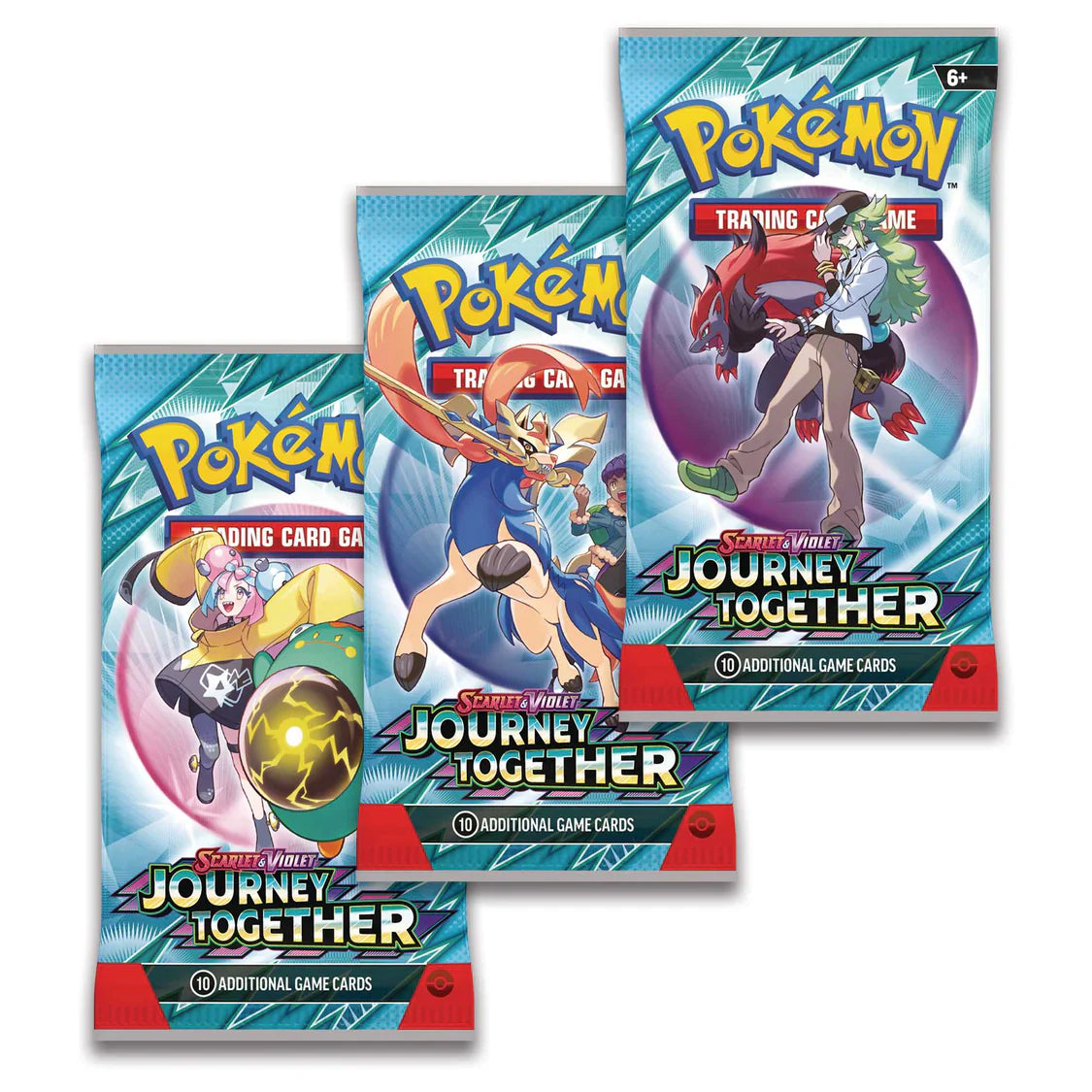 Pokémon Scarlet & Violet Journey Together - 3 Pack Blister