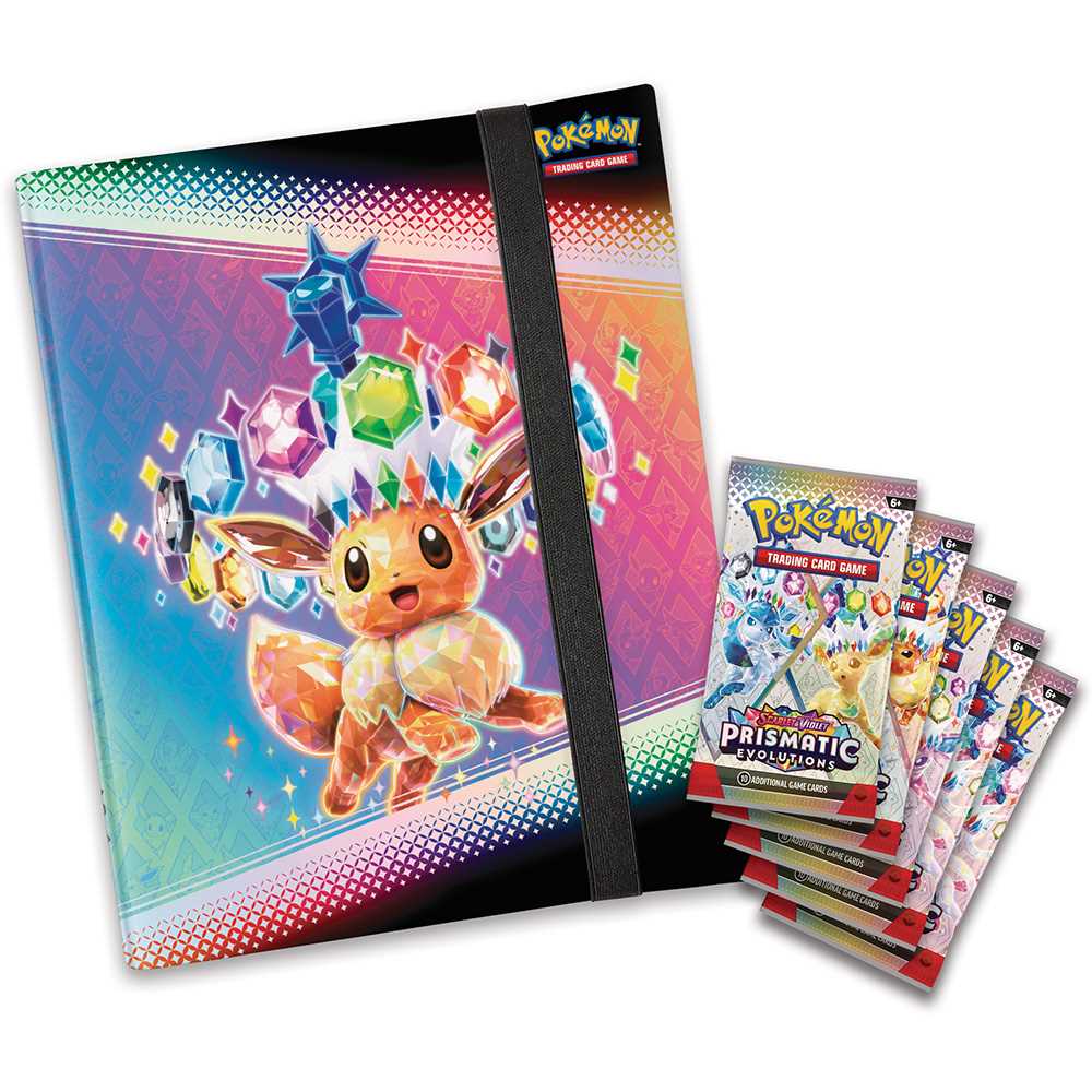 Pokémon Prismatic Evolutions Binder Collection