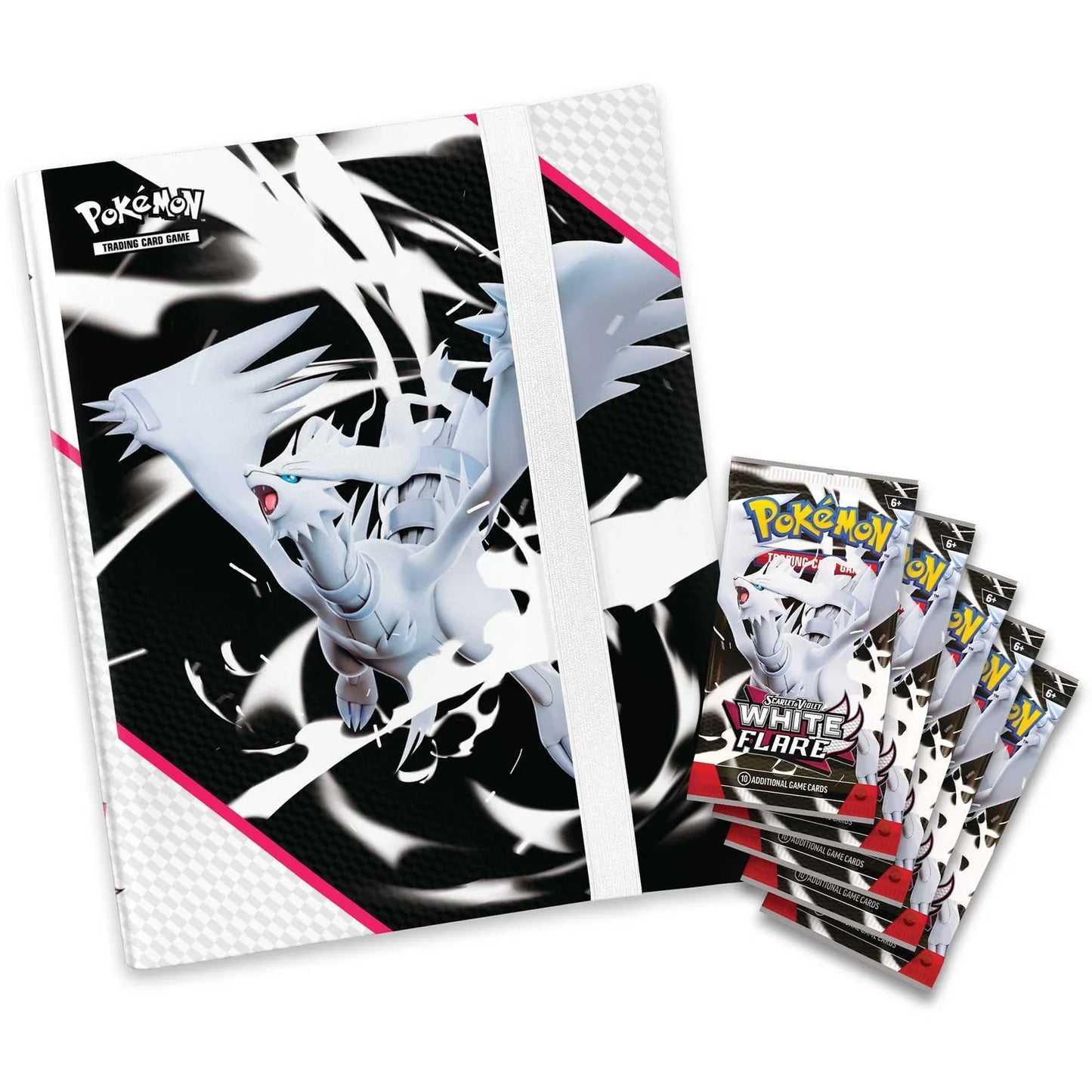 Pokémon Scarlet & Violet White Flare Binder Collection Reshiram