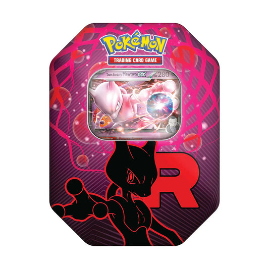 Pokémon Team Rocket Tin - MewTwo
