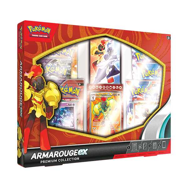Pokémon Armarouge Ex Premium Collection Box
