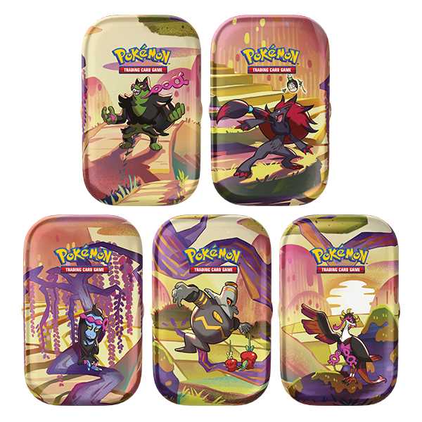 Pokémon Shrouded Fable Mini Tins - Case of 10
