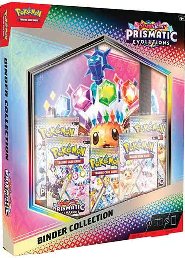 Pokémon Prismatic Evolutions Binder Collection