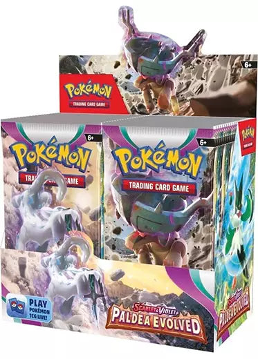 Pokémon Paldea Evolved English Booster Box