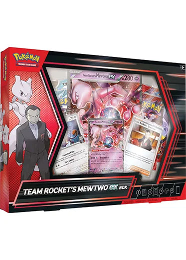 Pokémon Team Rocket's Mewtwo ex Box