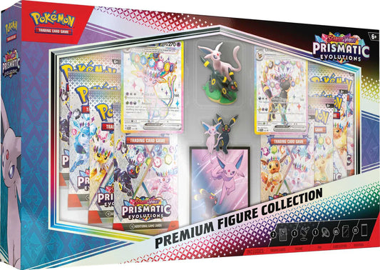Pokémon Scarlet & Violet 8.5 Prismatic Evolutions - Premium Figure Collection