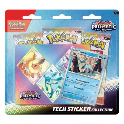 Pokémon Scarlet & Violet Prismatic Evolutions - 3 Pack Display