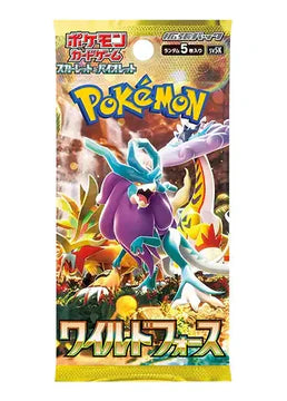 Pokémon Wild Force sv5K Japanese Booster Pack
