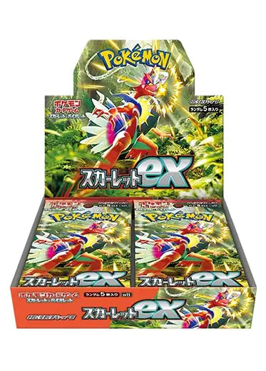 Pokémon Scarlet Ex sv1S Sealed Japanese Booster Box