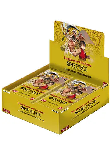 One Piece Kingdoms Of Intrigue OP-04 English Booster Box