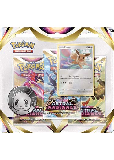 Pokémon Scarlet & Violet Astral Radiance - 3 Pack Blister