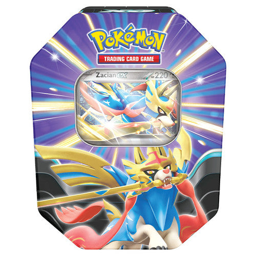 Pokémon Slashing Legends Ex Tin - Zacian ex